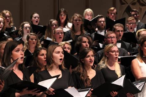 A choral community unlike any other | College of Music | University of ...