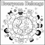 Harmony Day Coloring Page Activity Australia  Week Colouring sketch template