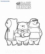 We Bare Bears Cartoon Network Coloring Pages Coloring Pages sketch template