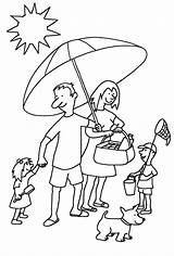 Family Trip Colouring Pages Sketch Coloring Page sketch template