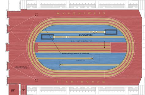 200m Indoor Running Track Dimensions - alter playground