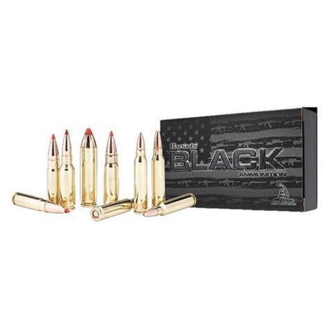 Bullseye North | Hornady BLACK Ammo 450 Bushmaster 250gr FTX - Box of 20