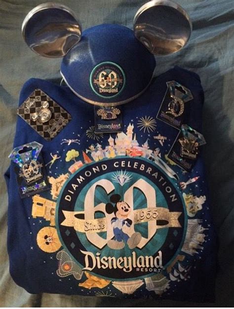 60th Anniversary #DiamondCelebraton | Disneyland resort, Disneyland, Disney collectables