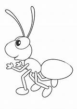 Coloring Pages  Ant Coloring For Kids sketch template