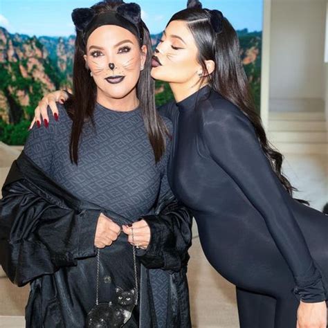 Kylie Jenner Was a Cat in a Maternity Catsuit for Halloween – Vitamin Patches Online