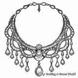 Necklace Coloring Pages  Free & Printable sketch template