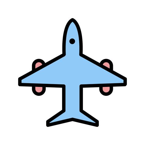 Vector Airplane Icon 420796 Vector Art at Vecteezy