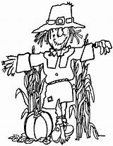 Free Printable Scarecrow Coloring Pages For Kids sketch template