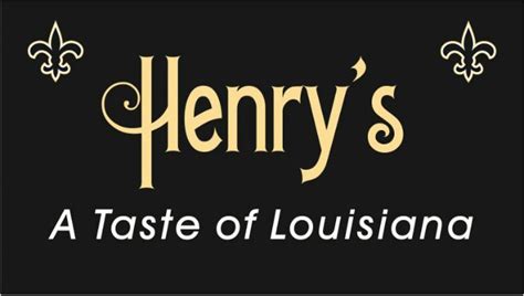 Henry's A Taste of Louisiana Home~He has spent years “mastering” flavors to provide classic ...