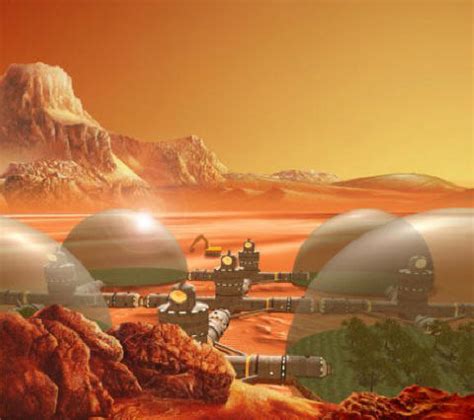 high technology: Colonization of Mars