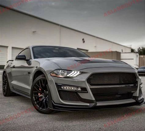 FORD MUSTANG GT500 CONVERSION BODY KIT FRONT BUMPER SIDE SKIRTS – Forza ...