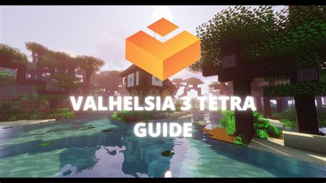 Valhelsia 3 Modpack Minecraft Tetra Tutorial - YouTube