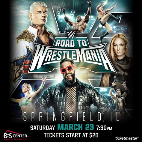 WWE Road to WrestleMania | Springfield, Illinois | Visit Springfield