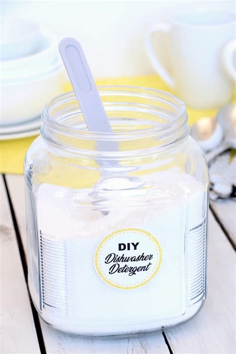 DIY Dishwasher Detergent - Inspirational Momma