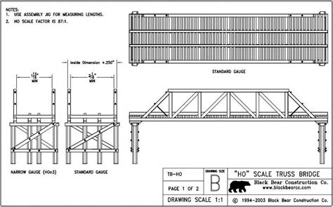 Résultat de recherche d'images pour "ho scale bridge plans" #modeltrainbridges | Model trains ...