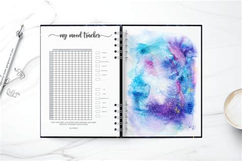 Mood Tracker Printable Monthly Depression Tracker Mood Chart | Etsy