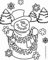 Printable Holiday Coloring Pages sketch template
