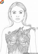 Sabrina Carpenter Coloring Pages Free Printables sketch template