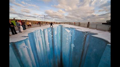 3D Illusion Street Art - deep cool