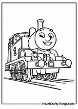 Thomas Train Coloring Pages sketch template