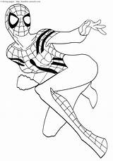 Spider Girl Coloring Pages At GetDrawings  Free Download sketch template