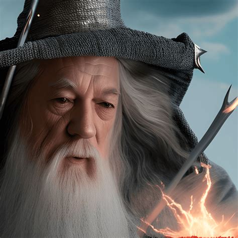 Gandalf the Wizard 8k Graphic · Creative Fabrica