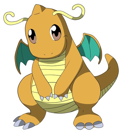 Chibi: Dragonite from Pokemon by animereviewguy on DeviantArt