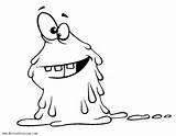 Monster Slime Coloring Pages  Free Printable sketch template