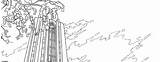 Cathedral Coloring Pages sketch template