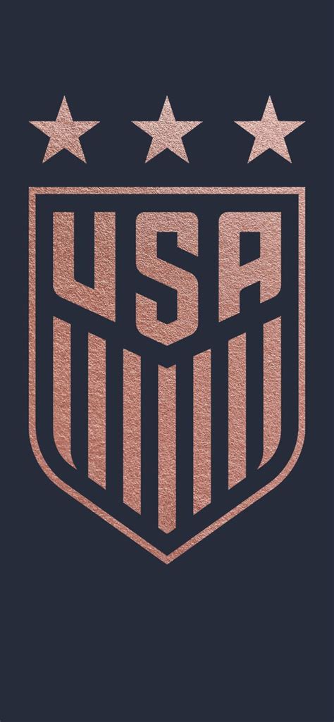 USWNT Crest in Rose Gold for iPhone X Full Size Image - Here | Logo ...