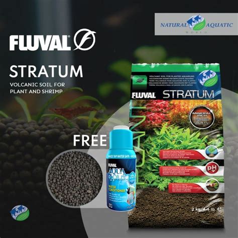 FLUVAL Stratum (8kg) Volcanic Soil for Plant & Shrimp (Aqua Soil) | Lazada