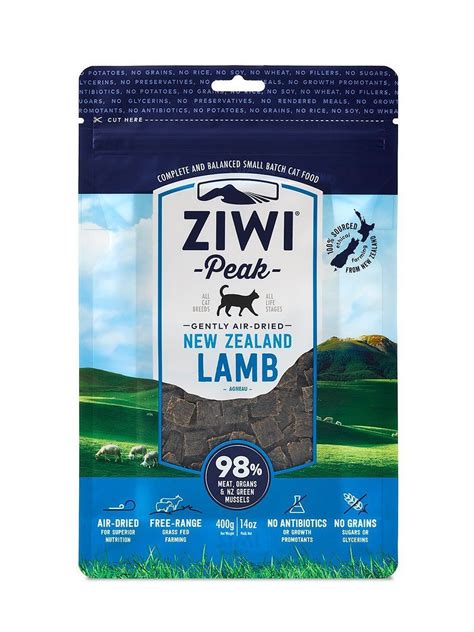 ZIWI Peak Air-Dried Cat Food – All Natural, High Protein, Grain Free & Limited Ingredient with ...