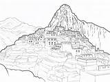 Peru Cultural Coloring Pages  Page sketch template