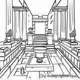 Beis Hamikdash Coloring Pages  Free & Printable sketch template