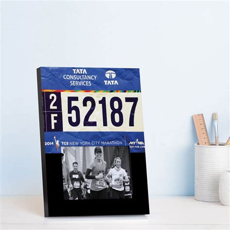 Running Photo Frame - Your Race Bib | Gone For a Run