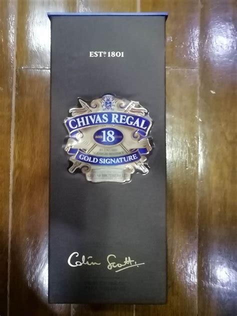 Chivas Regal - 18 Year Old | Blended Scotch Whisky, Health & Nutrition ...