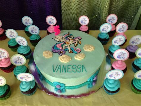 Princess Celestia cake | Cake, Desserts, Cake cookies