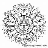 Peacock Mandala Coloring Pages  Free & Printable sketch template