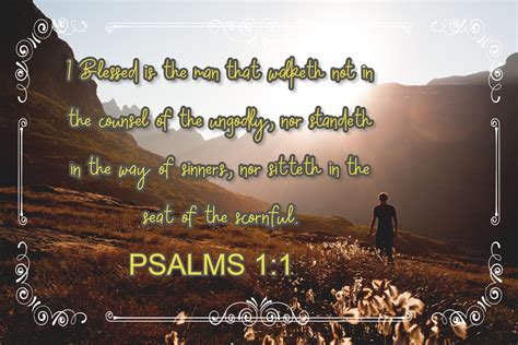 PSALMS CHAPTER 1 in images free download