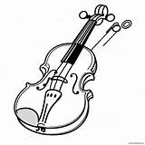 Violin Coloring Page 39333 31092 sketch template