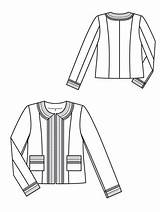 Sewing Patterns  Burda Style BurdaStylecom Color Trends Fashion sketch template