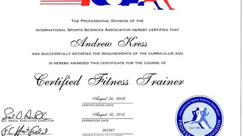 Personal trainer - Certified Fitness - Fit Choices