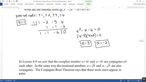 39 finding real roots of polynomial equations worksheet - Worksheet Master