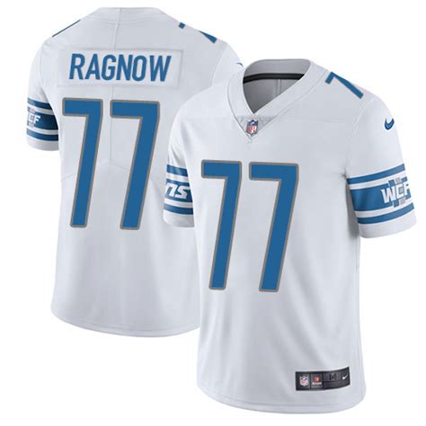 Nike Detroit Lions #77 Frank Ragnow Blue Team Color Men's Stitched NFL ...