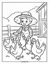 135  Boerderij Kleurplaten Voor Kinderen & Volwassenen Gratis PDF sketch template