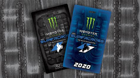 Monster Energy Supercross – Official Souvenir Tag Tickets | Event Dates ...