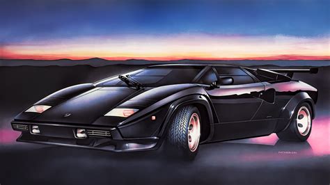 Lamborghini Countach Wallpaper