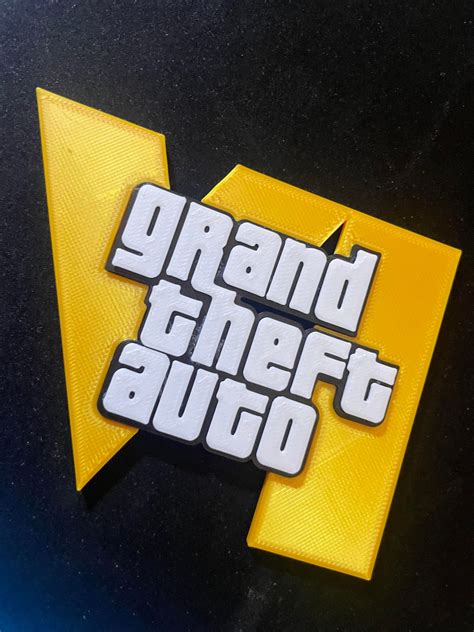 GTA 6 LOGO by Dimitri VT | Download free STL model | Printables.com