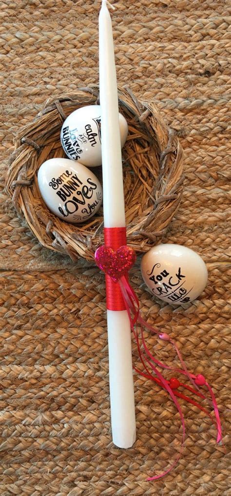 Heart Greek Easter Candle Lambada by KoulEvents on Etsy | Greek easter ...