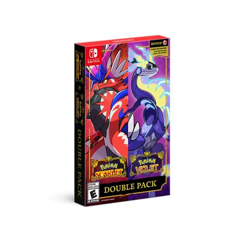 Buy Pokemon Scarlet & Pokemon Violet Dual Pack - Nintendo Switch Online ...